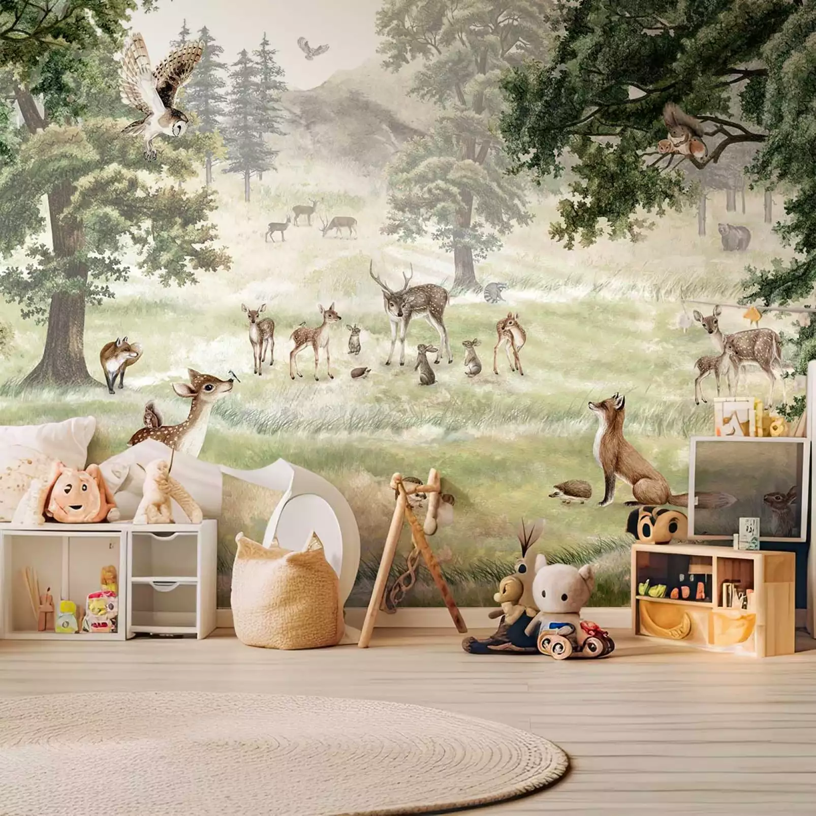 tapisserie-panoramique-chambre-enfant-la-prairie-des-secrets